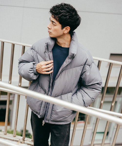 miffew(ミフュー)の「miffew(ミフュー)別注 キルティング ダウン ジャケット(ダウンジャケット/コート・メンズ・オレンジ系その他/グレー/ブラック・3/4)」の21枚目の写真