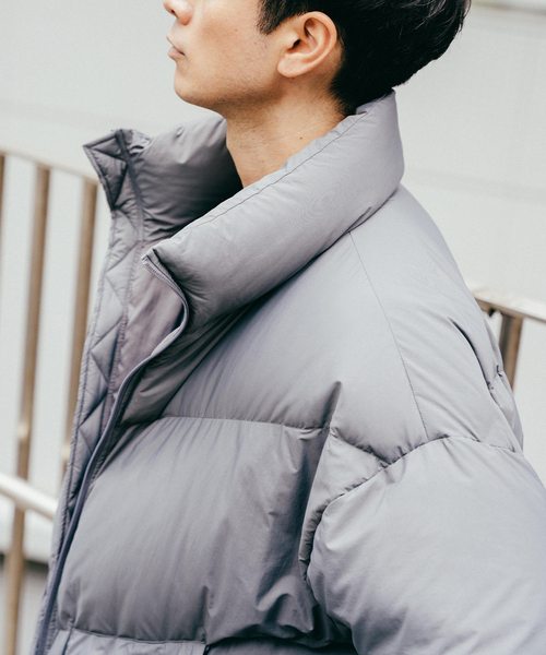 miffew(ミフュー)の「miffew(ミフュー)別注 キルティング ダウン ジャケット(ダウンジャケット/コート・メンズ・オレンジ系その他/グレー/ブラック・3/4)」の22枚目の写真