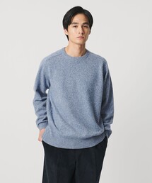 UNITED ARROWS（ユナイテッドアローズ）の「ウール カシミヤ ミドルゲージ クルーネック ニット（ニット/セーター）」