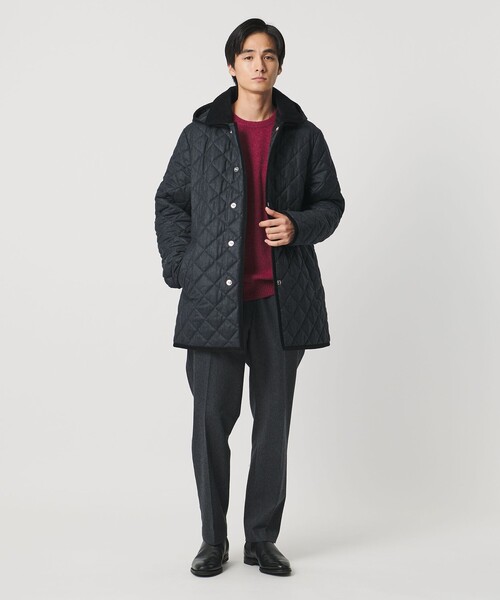 UNITED ARROWS（ユナイテッドアローズ）の「ウール カシミヤ ミドルゲージ クルーネック ニット（ニット/セーター・メンズ・ライトブルー/ピンク/ライトグレー/ネイビー・L/XL/S/M）」の8枚目の写真