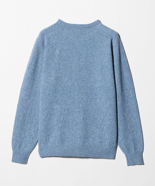 ウール カシミヤ ミドルゲージ クルーネック ニット（ニット/セーター