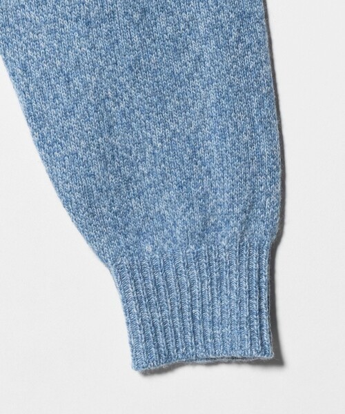 UNITED ARROWS（ユナイテッドアローズ）の「ウール カシミヤ ミドルゲージ クルーネック ニット（ニット/セーター・メンズ・ライトブルー/ピンク/ライトグレー/ネイビー・L/XL/S/M）」の19枚目の写真