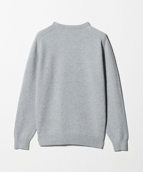 UNITED ARROWS（ユナイテッドアローズ）の「ウール カシミヤ ミドルゲージ クルーネック ニット（ニット/セーター・メンズ・ライトブルー/ピンク/ライトグレー/ネイビー・L/XL/S/M）」の22枚目の写真