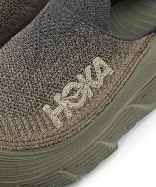 niko and...（ニコアンド）の「【HOKA ONE ONE(ホカ オネ オネ)】RESTORE TC（スリッポン・メンズ・オリーブ/ブラック・28cm/27cm）」の9枚目の写真