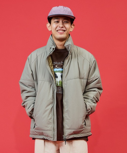 BURLAP OUTFITTER（バーラップアウトフィッター）の「PCU L7 JACKET EP / ピーシーユー レベルセブン ジャケット エピック（ミリタリージャケット・メンズ・グレー系その他/ブラック・LARGE/MEDIUM）」の2枚目の写真