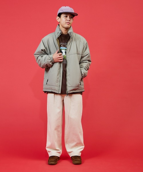 BURLAP OUTFITTER（バーラップアウトフィッター）の「PCU L7 JACKET EP / ピーシーユー レベルセブン ジャケット エピック（ミリタリージャケット・メンズ・グレー系その他/ブラック・LARGE/MEDIUM）」の5枚目の写真