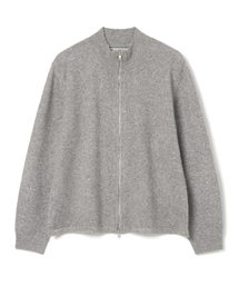 Millo Archive（ミロ アーカイブ）の「クロップヘアリーニットジップアップ [メランジグレー]（ニット/セーター）」