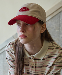 TTUDEMENT（トュードメント）の「COLOR BLOCK LOGO BALL CAP BEIGE（キャップ）」