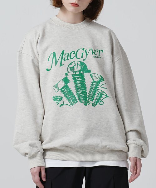 GAKKAI UNIONS(ガッカイユニオンズ)の「マクガイバー スウェット オートミール(スウェット・レディース・その他・MEDIUM/LARGE)」の1枚目の写真