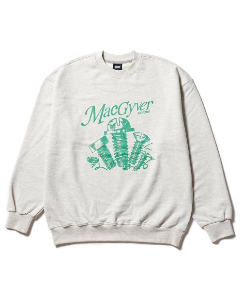 GAKKAI UNIONS(ガッカイユニオンズ)の「マクガイバー スウェット オートミール(スウェット・レディース・その他・MEDIUM/LARGE)」の2枚目の写真