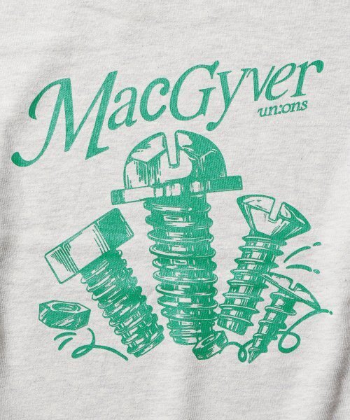 GAKKAI UNIONS(ガッカイユニオンズ)の「マクガイバー スウェット オートミール(スウェット・レディース・その他・MEDIUM/LARGE)」の5枚目の写真