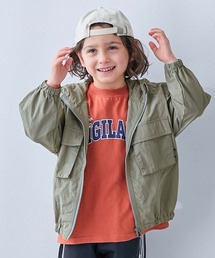 devirock（デビロック）の「【水はじく】撥水ナイロン ビッグポケット マウンテンパーカー（その他アウター）」