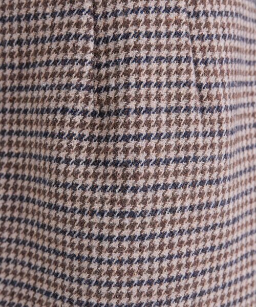 OLIVE des OLIVE（オリーブデオリーブ）の「サイドバックルショートパンツ（その他パンツ・レディース・チェック/ブラウン/チャコールグレー・FREE）」の4枚目の写真