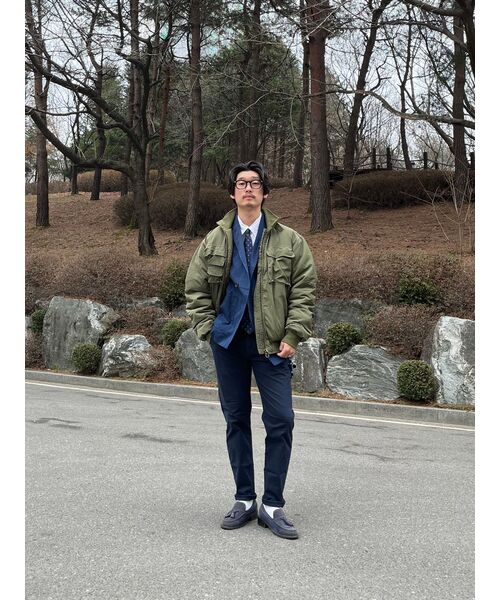 CHASECULT(チェイスカルト)の「男性ヒドゥンバンディングテーパードチノパンツ-CAZK2201B04(その他パンツ・メンズ・ネイビー・70/76/82/86)」の5枚目の写真