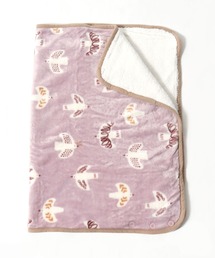 Salong hameu（サロン ハミュー）の「1枚で4通りの使い方ができる便利なふわもこブランケット/無地・雪だるま・シマエナガ・白熊・鳥・ノルディック柄・ボーダー（ブランケット）」