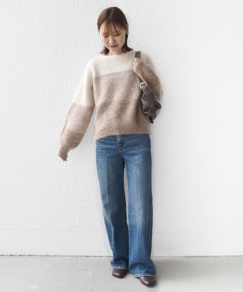 希少 【bedsidedrama】オーロラモヘヤニット グラデーション モヘヤ 希少 【bedsidedrama】オーロラモヘヤニット グラデーション モヘヤ