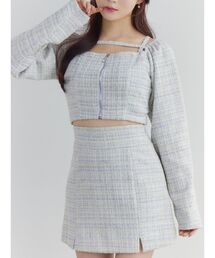 EATME | 【SETUP】フロントZIPパフスリーブTOP(シャツ/ブラウス)