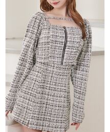 EATME | 【SETUP】フロントZIPパフスリーブTOP(シャツ/ブラウス)