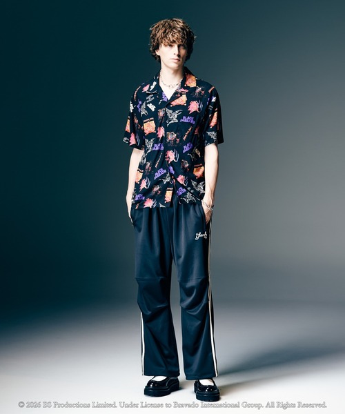 glamb(グラム)の「Black Sabbath Open Collar Shirt / ブラックサバスオープンカラーシャツ(シャツ/ブラウス・メンズ・ブラック・S/M/L)」の10枚目の写真
