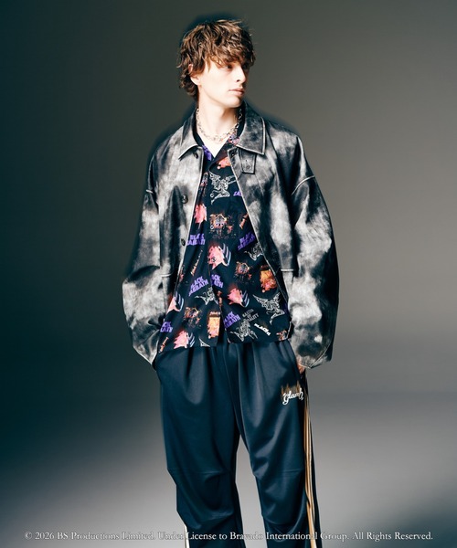 glamb(グラム)の「Black Sabbath Open Collar Shirt / ブラックサバスオープンカラーシャツ(シャツ/ブラウス・メンズ・ブラック・S/M/L)」の11枚目の写真