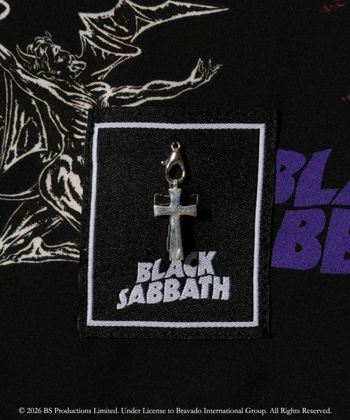 glamb(グラム)の「Black Sabbath Open Collar Shirt / ブラックサバスオープンカラーシャツ(シャツ/ブラウス・メンズ・ブラック・S/M/L)」の15枚目の写真