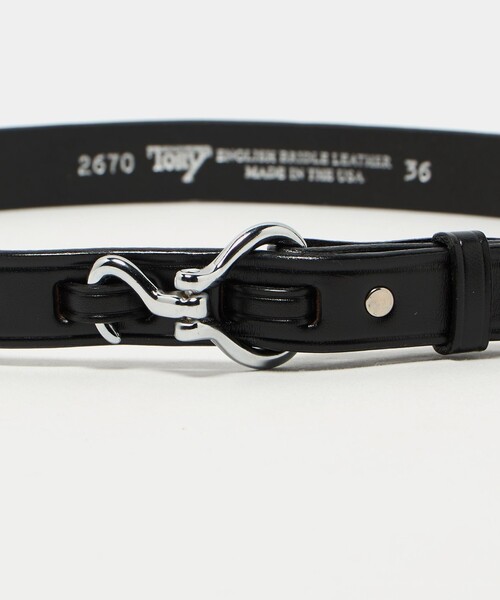 TORY LEATHER（トリーレザー）の「＜TORY LEATHER＞ MINI HPICK BT SV/ベルト（ベルト・メンズ・ブラック・30inch/32inch/34inch/36inch）」の3枚目の写真