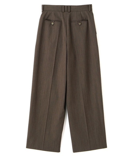 ETRE TOKYO(エトレトウキョウ)の「SANTEワンタックセンタークリースパンツ(その他パンツ・レディース・グレー/ブラウン・M/S)」の21枚目の写真
