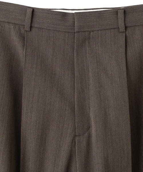 ETRE TOKYO(エトレトウキョウ)の「SANTEワンタックセンタークリースパンツ(その他パンツ・レディース・グレー/ブラウン・M/S)」の22枚目の写真