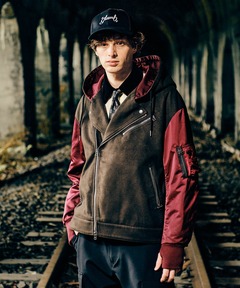 Combination Hood Riders Jacket / コンビネーションフードライダース