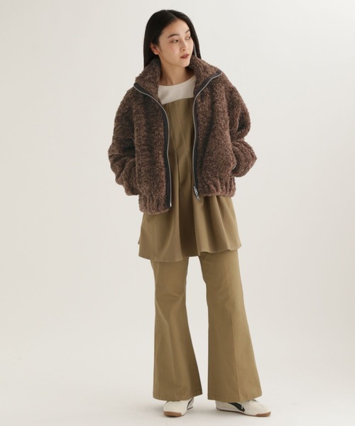 studio CLIP(スタディオクリップ)の「【daily CLIP】テディブルゾン(ブルゾン・レディース・チャコール/ブラウン・FREE)」の16枚目の写真