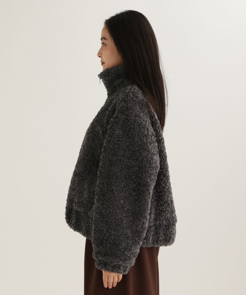 studio CLIP(スタディオクリップ)の「【daily CLIP】テディブルゾン(ブルゾン・レディース・チャコール/ブラウン・FREE)」の20枚目の写真