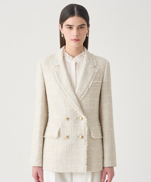 Eternal Line 2026】ミックスツイードダブル ジャケット（テーラード