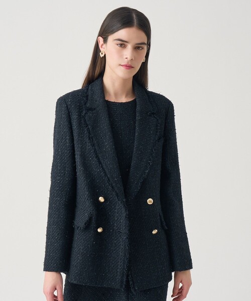 Eternal Line 2026】ミックスツイードダブル ジャケット（テーラード