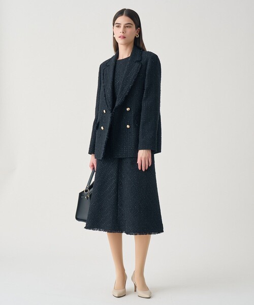 Eternal Line 2026】ミックスツイードダブル ジャケット（テーラード