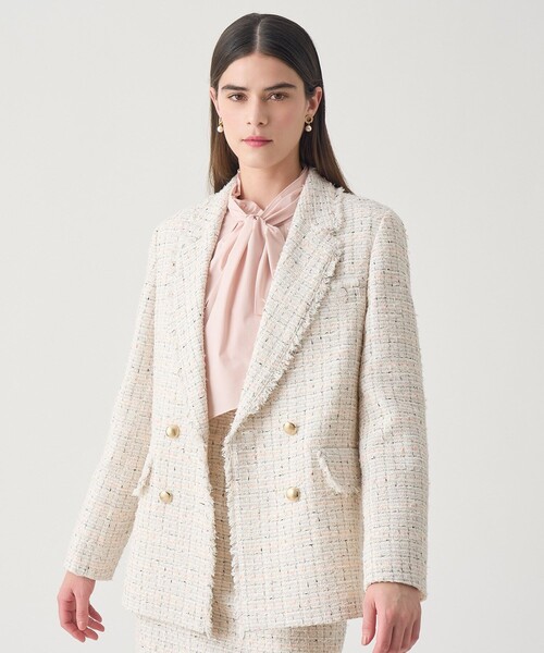 Eternal Line 2026】ミックスツイードダブル ジャケット（テーラード