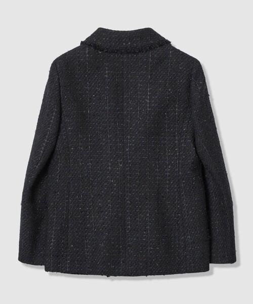 ANAYI（アナイ）の「【Eternal Line 2026】ミックスツイードダブル ジャケット（テーラードジャケット・レディース・ブルー系その他/ネイビー/ピンク・36/38/34）」の21枚目の写真