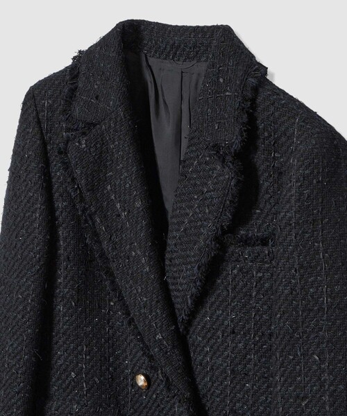 ANAYI（アナイ）の「【Eternal Line 2026】ミックスツイードダブル ジャケット（テーラードジャケット・レディース・ブルー系その他/ネイビー/ピンク・36/38/34）」の22枚目の写真