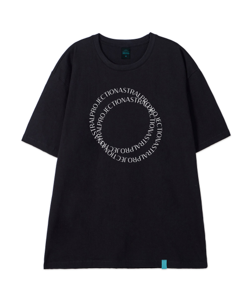 ASTRAL PROJECTION（アストラルプロジェクション）の「[ダブルリング]コットンルーズフィット半袖Tシャツ_ブラック（Tシャツ/カットソー・メンズ・その他・LARGE/MEDIUM/X-LARGE/XX-LARGE）」の2枚目の写真