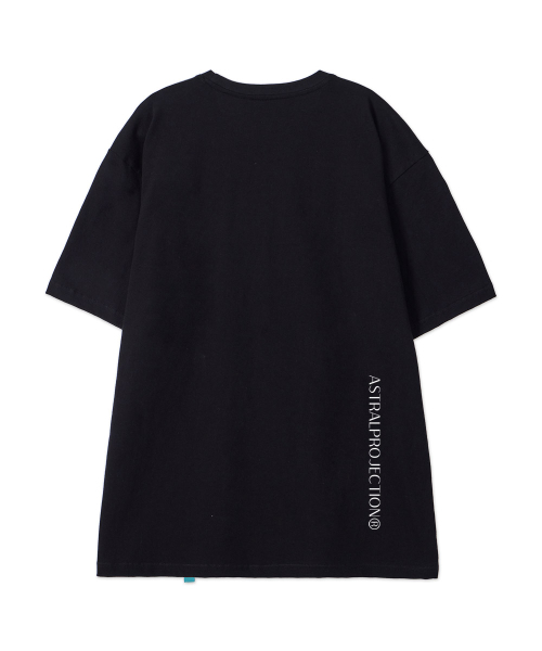 ASTRAL PROJECTION（アストラルプロジェクション）の「[ダブルリング]コットンルーズフィット半袖Tシャツ_ブラック（Tシャツ/カットソー・メンズ・その他・LARGE/MEDIUM/X-LARGE/XX-LARGE）」の4枚目の写真