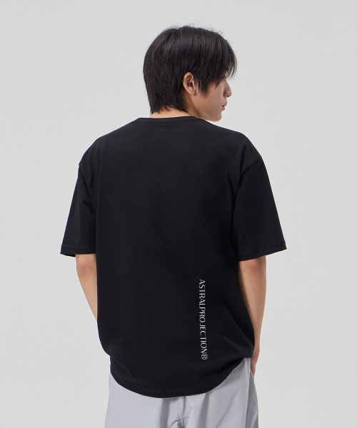 ASTRAL PROJECTION（アストラルプロジェクション）の「[ダブルリング]コットンルーズフィット半袖Tシャツ_ブラック（Tシャツ/カットソー・メンズ・その他・LARGE/MEDIUM/X-LARGE/XX-LARGE）」の5枚目の写真