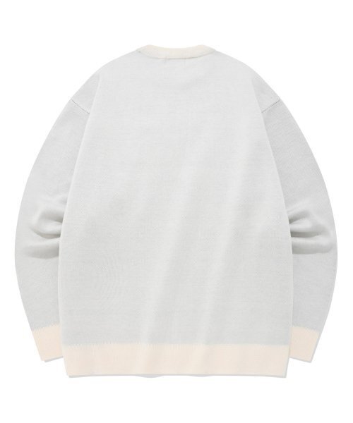 COVERNAT（カバーナット）の「クローバークルーネックニットアイボリー（ニット/セーター・レディース・その他・SMALL/LARGE/MEDIUM/X-LARGE）」の2枚目の写真
