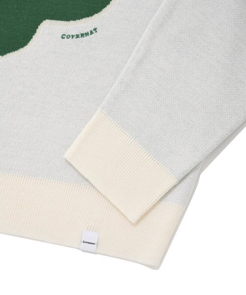 COVERNAT（カバーナット）の「クローバークルーネックニットアイボリー（ニット/セーター・レディース・その他・SMALL/LARGE/MEDIUM/X-LARGE）」の7枚目の写真