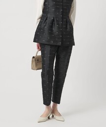 UNITED ARROWS | リボン カットジャガード パンツ(スラックス)