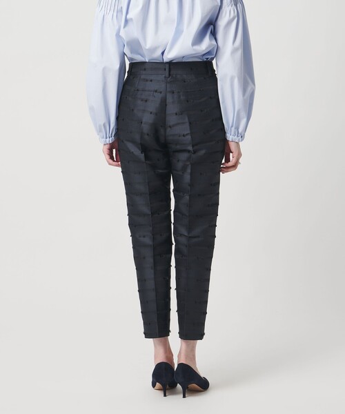 リボン カットジャガード パンツ（スラックス）｜UNITED ARROWS