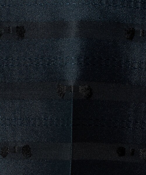 UNITED ARROWS（ユナイテッドアローズ）の「リボン カットジャガード パンツ（スラックス・レディース・ブラック/ネイビー・40/38/36）」の18枚目の写真