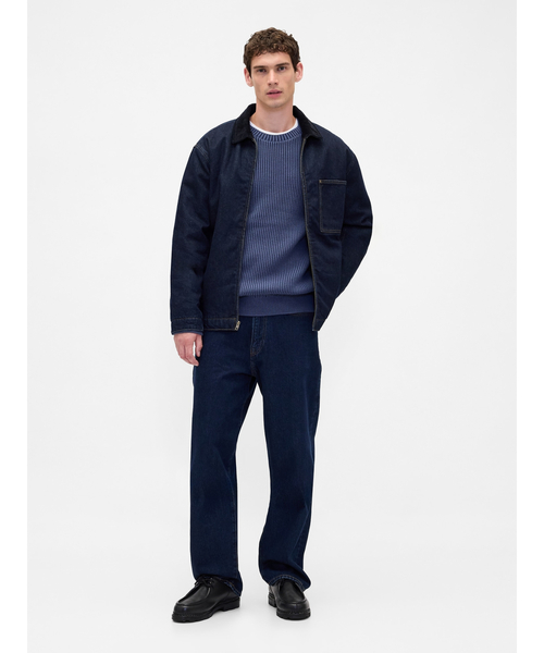 GAP(ギャップ)の「クラシック ラグラン クルーネックセーター(ニット/セーター・メンズ・ピンク/グリーン/グレー/ブルー・XS/S/M/L/XL)」の11枚目の写真