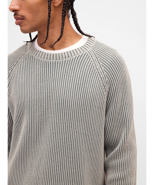 GAP(ギャップ)の「クラシック ラグラン クルーネックセーター(ニット/セーター・メンズ・ピンク/グリーン/グレー/ブルー・XS/S/M/L/XL)」の20枚目の写真