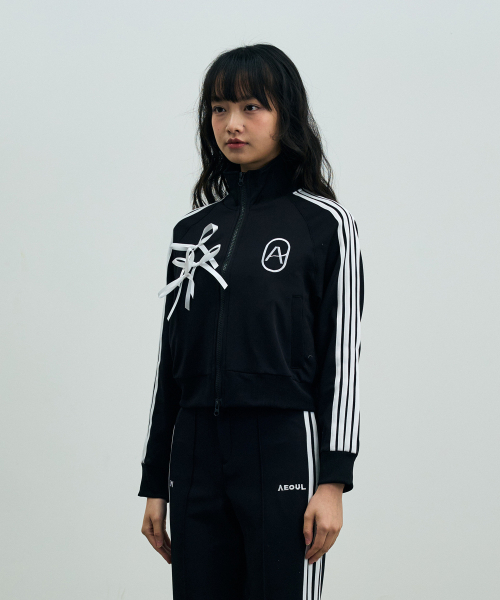 ARI(アリ)の「JOEL JERSEY TRACK TOP / BLACK(ナイロンジャケット・レディース・ブラック・FREE)」の9枚目の写真