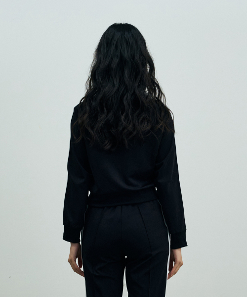 ARI(アリ)の「JOEL JERSEY TRACK TOP / BLACK(ナイロンジャケット・レディース・ブラック・FREE)」の8枚目の写真