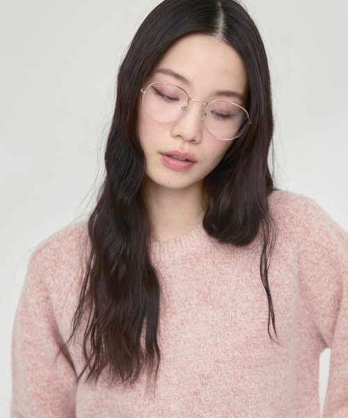 NUJOH(ヌゾ)の「Soft Loose Fit Basic Knit / ソフトルーズフィットベーシックニット(ニット/セーター・レディース・ネイビー/グリーン/ライトベージュ/グレー/インディゴブルー/ピンク/ラベンダー・FREE)」の7枚目の写真